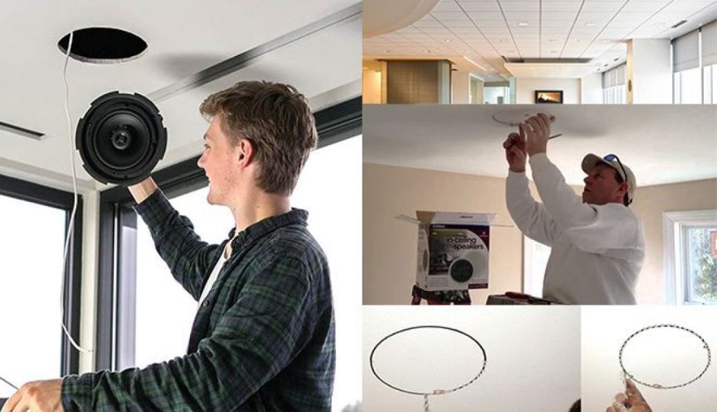 cách lắp đặt loa âm trần 