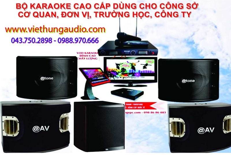 bộ karaoke gia đình chuyên nghiệp tốt nhất