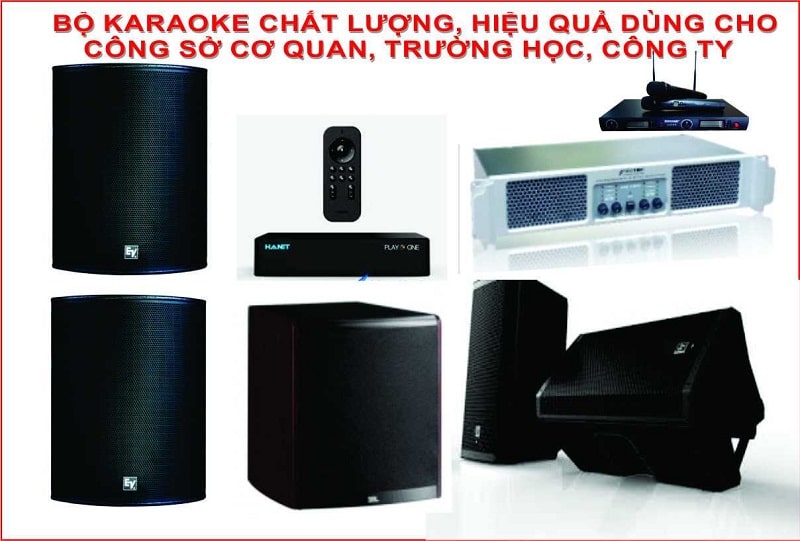 bộ karaoke gia đình chuyên nghiệp tốt nhất hà nội