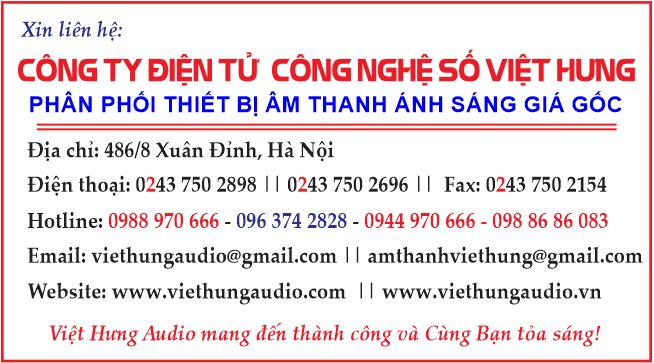 Việt Hưng Audio chuyên lắp đặt âm thanh karaoke chuyên nghiệp
