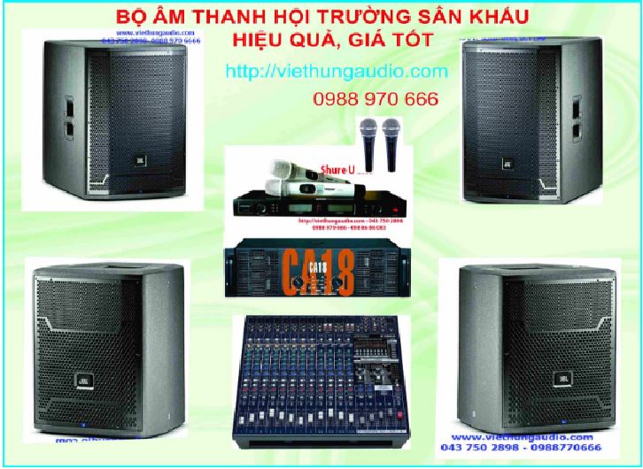 Lắp đặt âm thanh hội trường sân khấu8