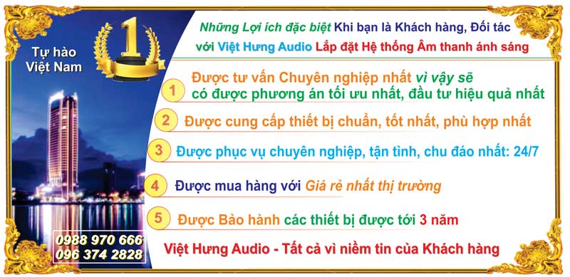 lắp đặt âm thanh chuyên nghiệp