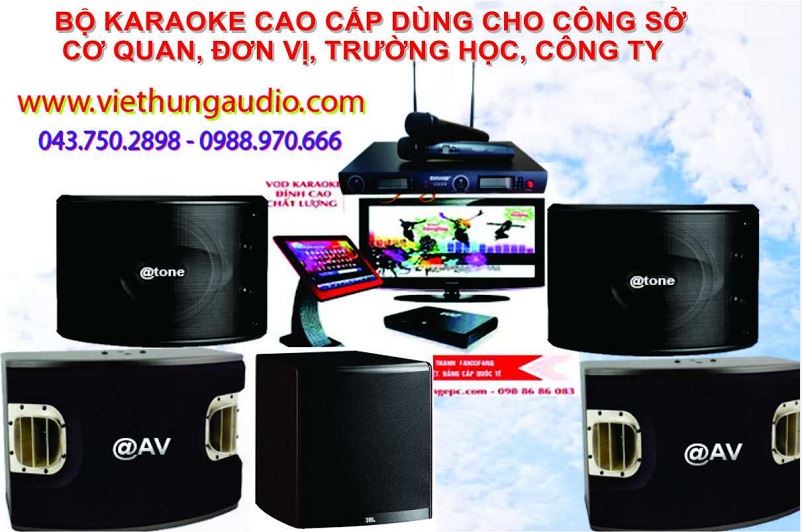 loa hát karaoke hay nhất cho cơ quan trường học