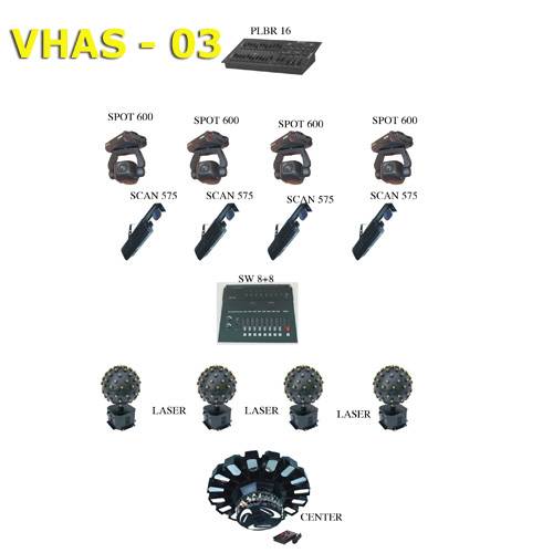 Bộ ánh sáng mẫu VHAS-03 chất lượng tốt