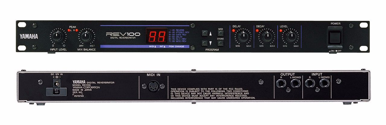 Bộ tạo vang Echo Yamaha REV-100 chất lượng tốt