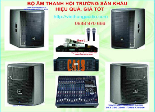 lắp đặt âm thanh hội trường