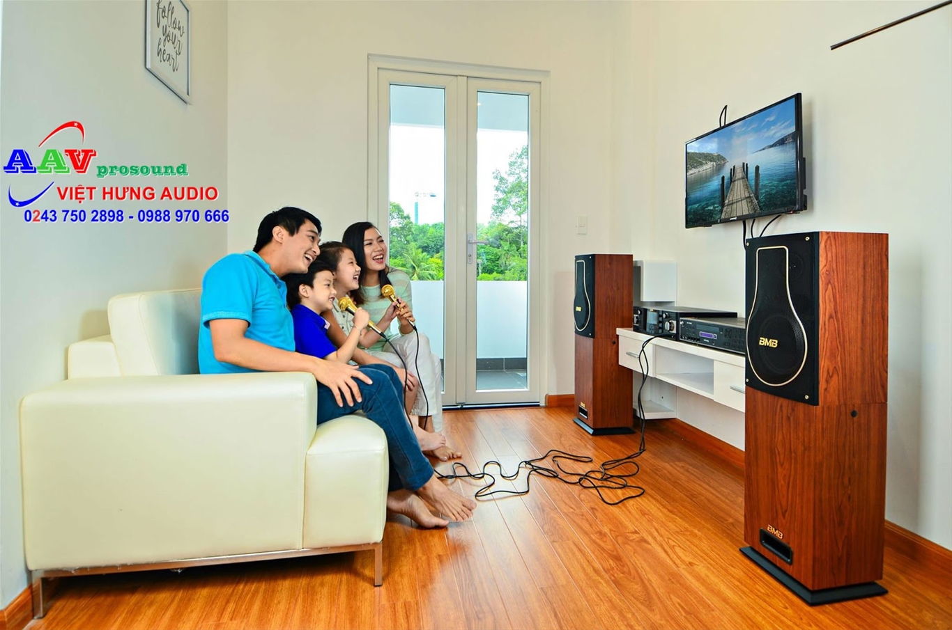 Đặt loa hát karaoke hay nhất ở vị trí nào