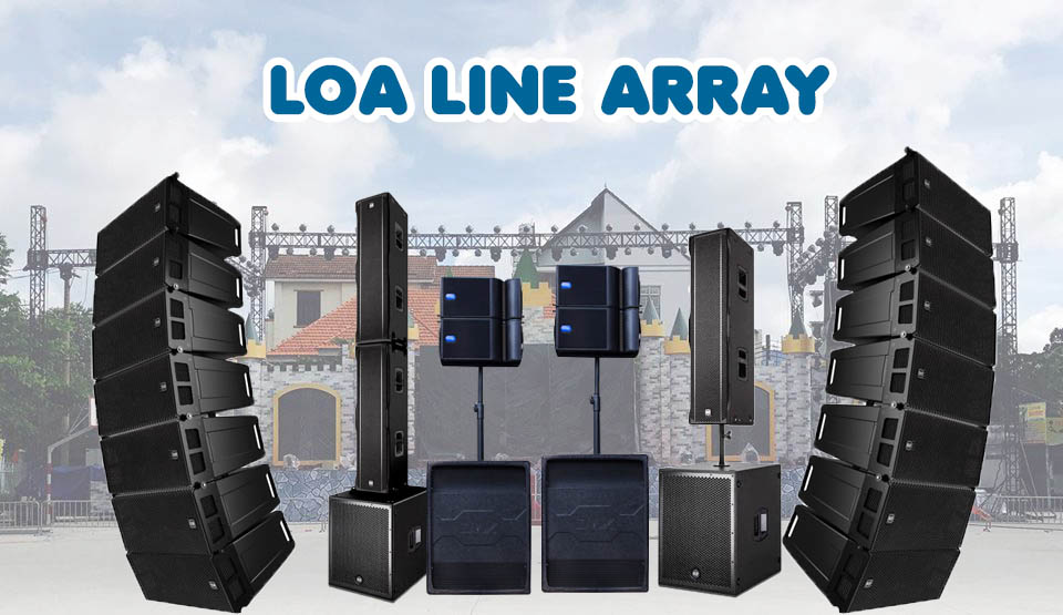 Ưu điểm của loa line array