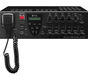 Amply Mixer 240W TOA VM-3240VA – Chọn 5 vùng loa và có thể mở rộng