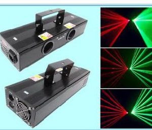 Đèn Laser 2 đầu RGB chuẩn, chất lượng cao