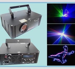 Đèn Laser hoạt hình 500mW với thẻ SD