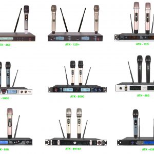 Phân phối Micro không dây cao cấp, chính hãng, chất lượng cao, hát hay, bền, đẹp, siêu nhạy, giá bán buôn rẻ nhất