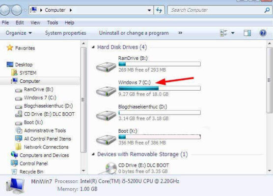 Cách cứu lại dữ liệu máy tính khi không vào được Windows