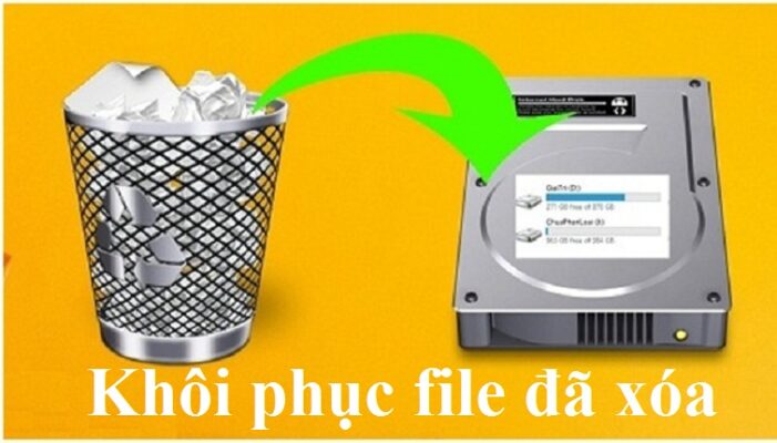 Khôi phục tập tin đã xóa nhanh chóng và hiệu quả