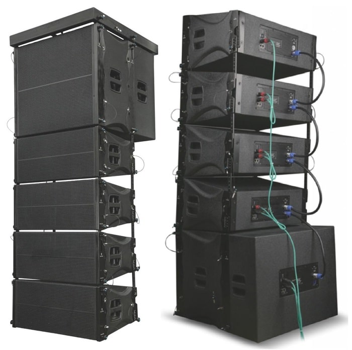 Cấu tạo của loa Line Array gồm những bộ phận nào?
