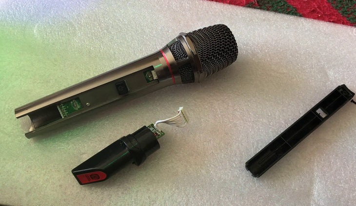 cách sửa micro karaoke không dây