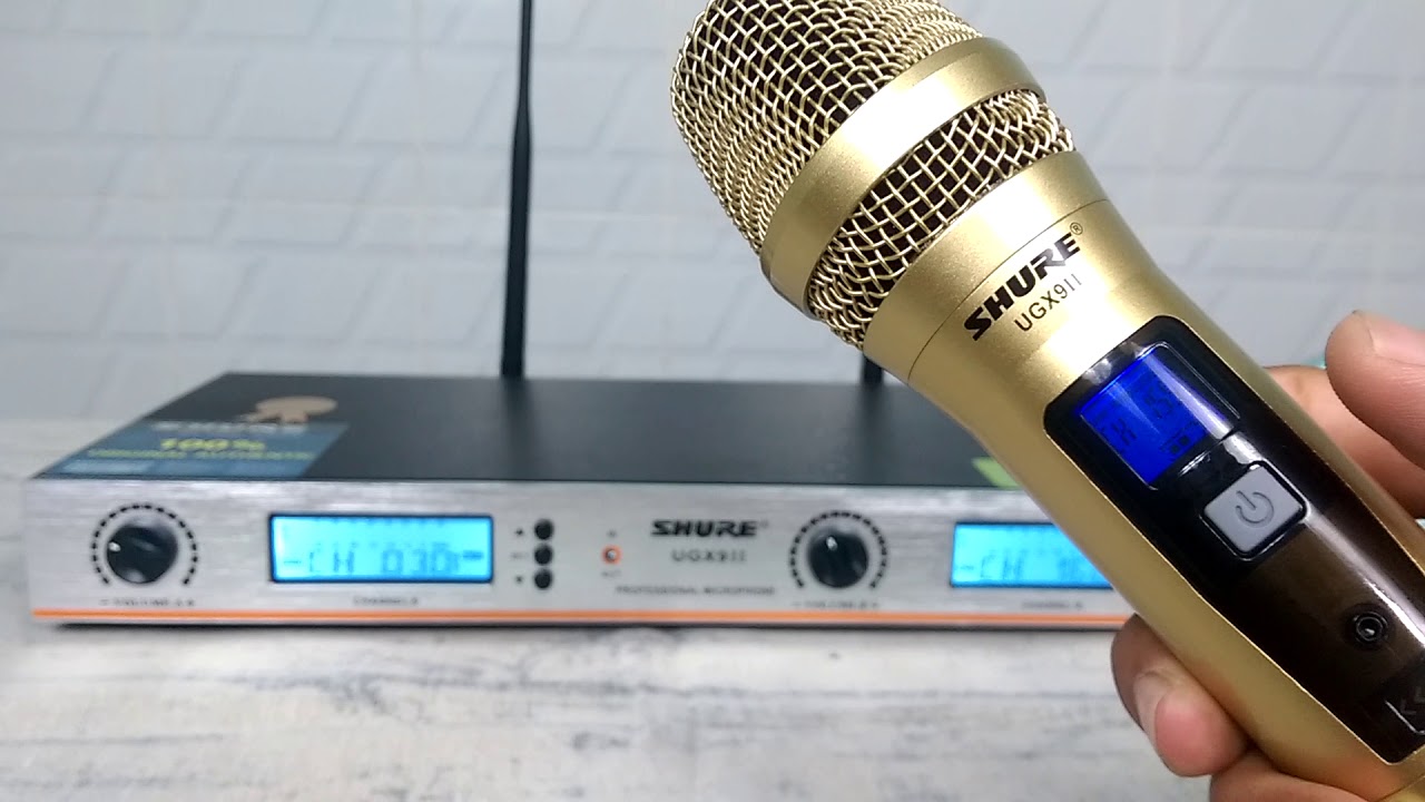 Cách sửa micro karaoke không dây đơn giản nhất