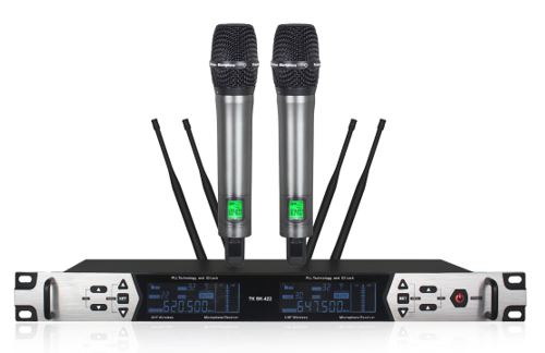 Micro karaoke không dây chống hú TK SK-422