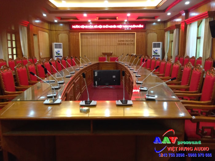 Địa chỉ uy tín nhất thiết kế, cung cấp và lắp đặt hệ thống âm thanh hội thảo hội nghị chất lượng cao