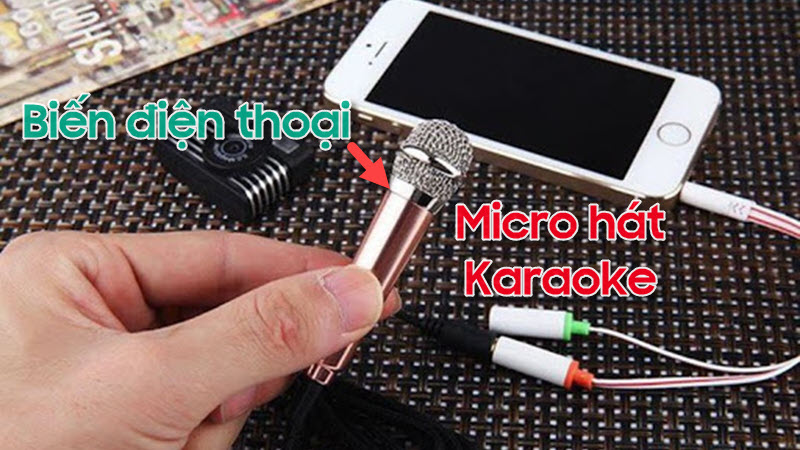 Biến điện thoại thành micro karaoke cực kỳ đơn giản