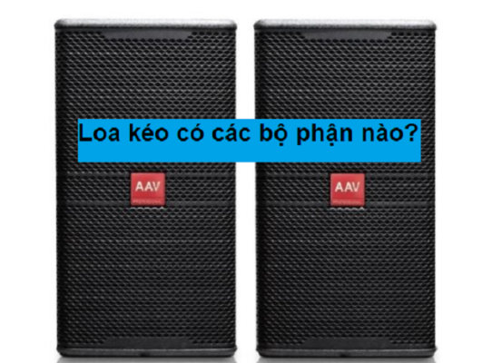 Các bộ phận của loa kéo