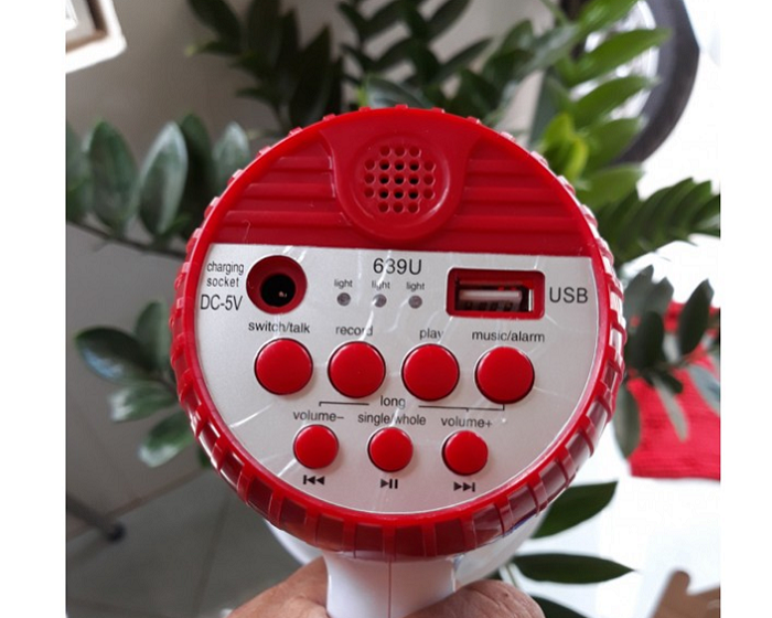 Một số nút của loa cầm tay megaphone