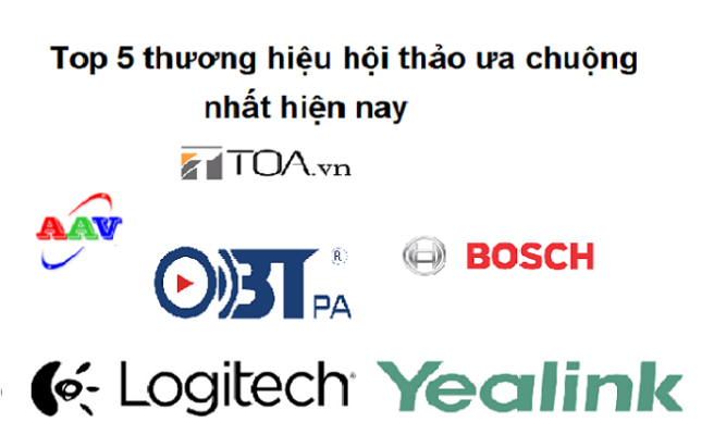 Top 5 thương hiệu hội thảo ưa chuộng nhất hiện nay