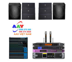 Lắp đặt dàn âm thanh hội trường VH-HT61