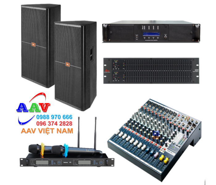 Lắp đặt dàn âm thanh hội trường VH-HT63