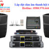 Lắp đặt dàn âm thanh hội trường TP Hồ Chí Minh