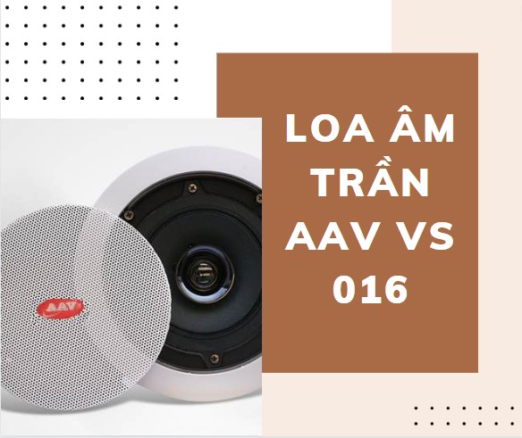 Loa âm trần AAV VS 016