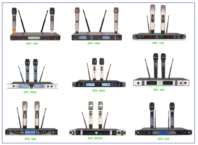 Một số mẫu micro chất như nước cất