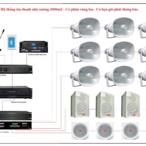 Tổng hợp các dàn âm thanh thông báo chuẩn chất lượng giá cạnh tranh