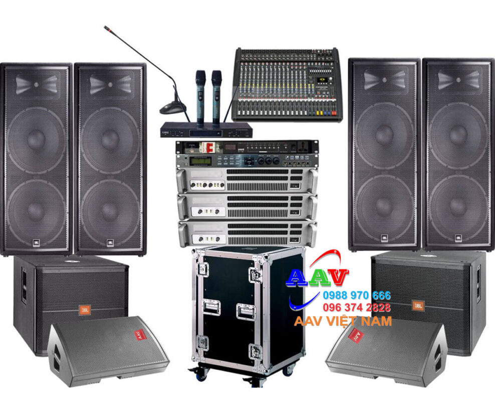 Dàn âm thanh hội trường chuyên nghiệp - Việt Hưng Audio