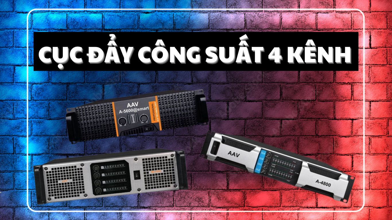 Cục đẩy công suất 4 kênh là gì? Có nên mua cục đẩy 4 kênh hay không?