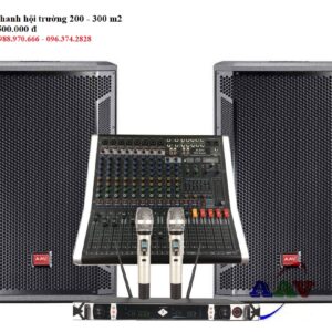 Dàn Âm Thanh Hội Trường Tốt Nhất Hiện Nay Dành Cho trường học, thôn xóm 200-300m2