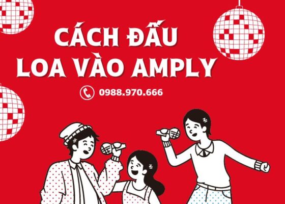 Cách đấu loa vào amply An toàn – Hạn chế cháy chập thiết bị