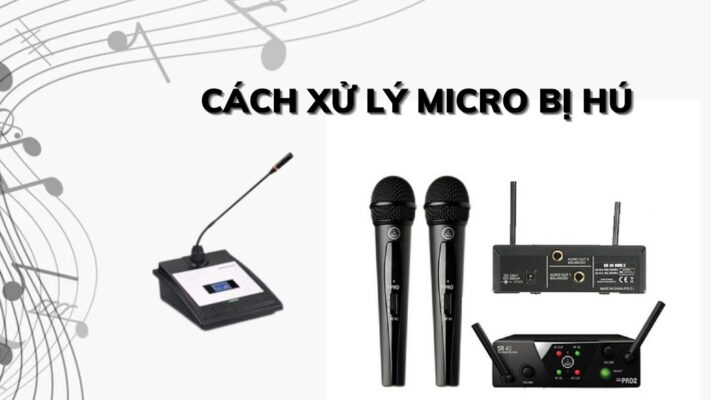 Cách xử lý và khắc phục micro karaoke bị hú, vang vọng khi hát