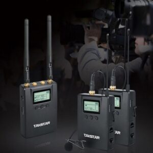 Mic không dây máy quay kênh kép Takstar SGC-200W R2