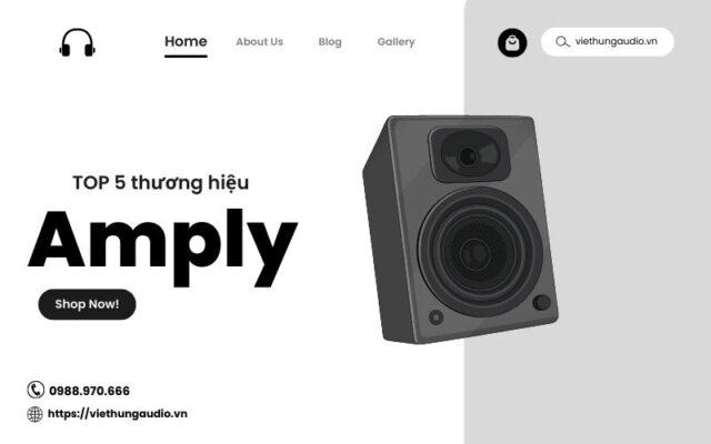 TOP 5 thương hiệu amply được ưa chuộng tại Việt Nam