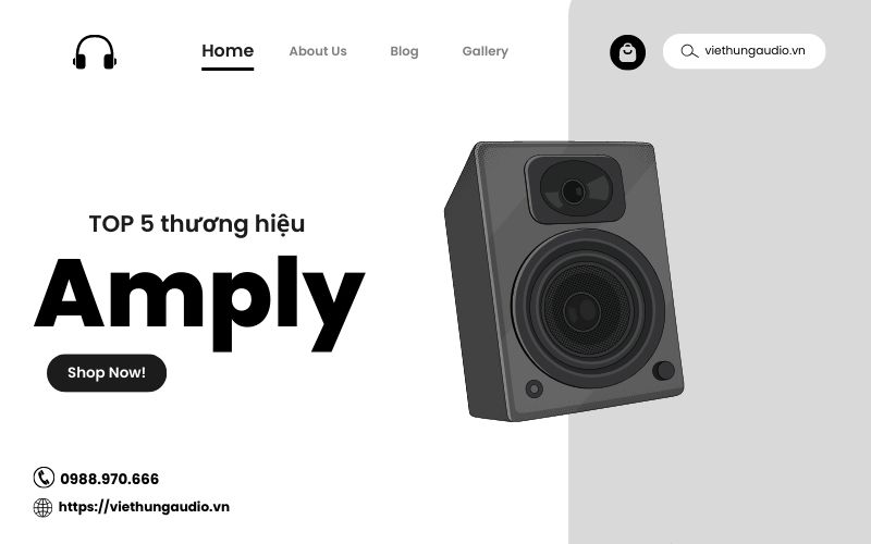 TOP 5 thương hiệu amply được ưa chuộng tại Việt Nam