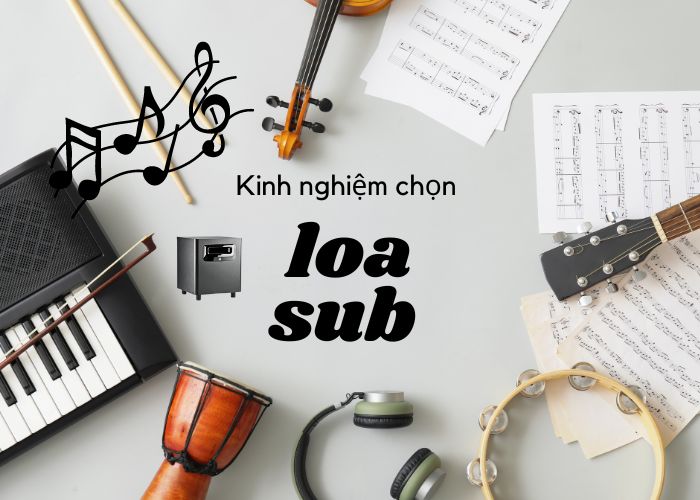 Kinh nghiệm chọn mua loa sub phù hợp với bộ dàn âm thanh