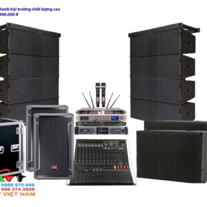 Lắp đặt dàn âm thanh sân khấu mini chuyên nghiệp