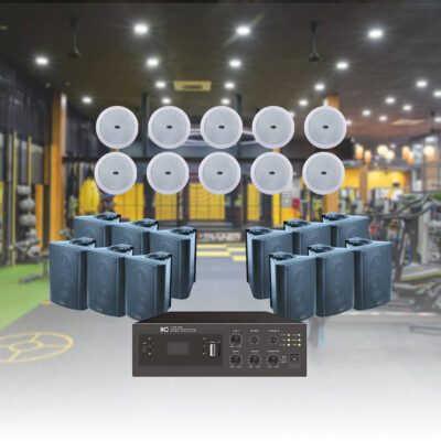 Lắp đặt âm thanh phòng gym