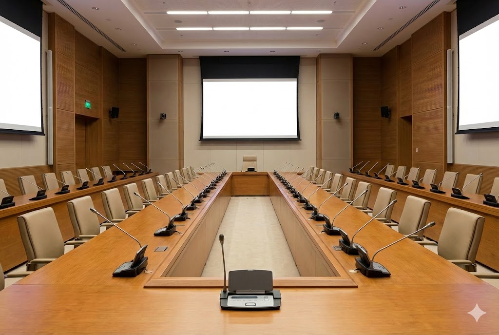 Lắp đặt âm thanh hội nghị cho cơ quan nhà nước cần lưu ý điều gì