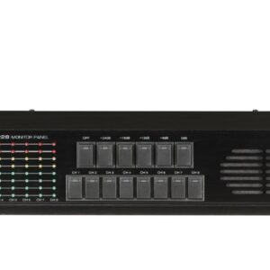 PM-6228 – Monitor Panel Inter-M giám sát 8 kênh ampli cho hệ thống âm thanh thông báo