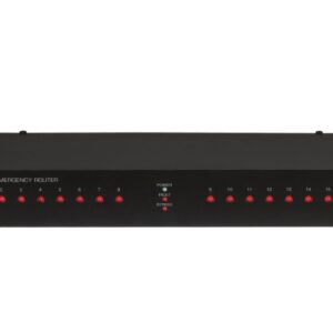ER-6116 – Bộ định tuyến phát thanh khẩn cấp Inter-M Emergency Router 16 vùng chính hãng