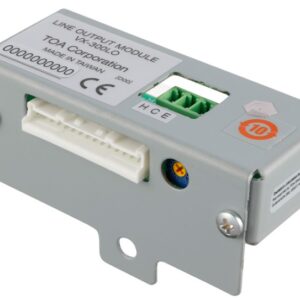 Mô-đun ngõ ra mức Line TOA VX-300LO – Giải pháp mở rộng tín hiệu Line cho hệ thống VX-3000