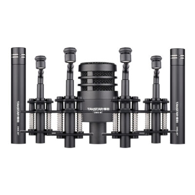 Bộ micro trống Takstar DMS-M7 chuyên nghiệp bao gồm micro kick, snare và cymbal
