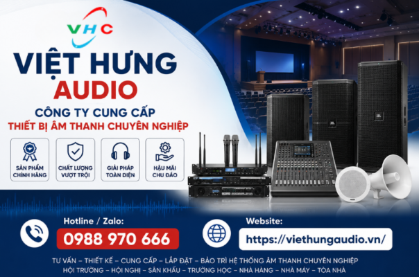 Công ty cung cấp thiết bị âm thanh chuyên nghiệp Hà Nội